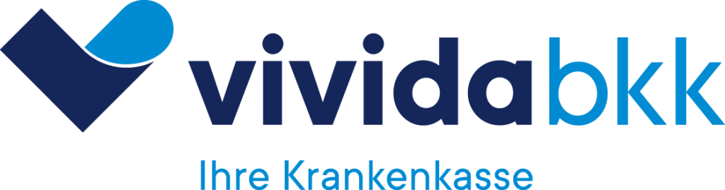 Logo mit blauem Symbol und Schriftzug IMDcert, moderner Stil, Farben Blau und Türkis.